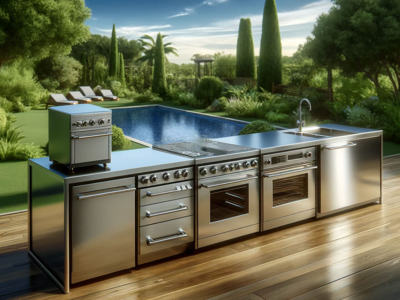 Elettrodomestici per cucine da esterno funzionali: guida alla scelta